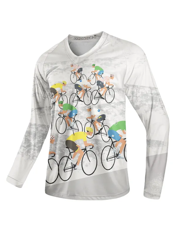 Orionride Go To The Competition Long Sleeve Downhill Jersey sold by Orionride