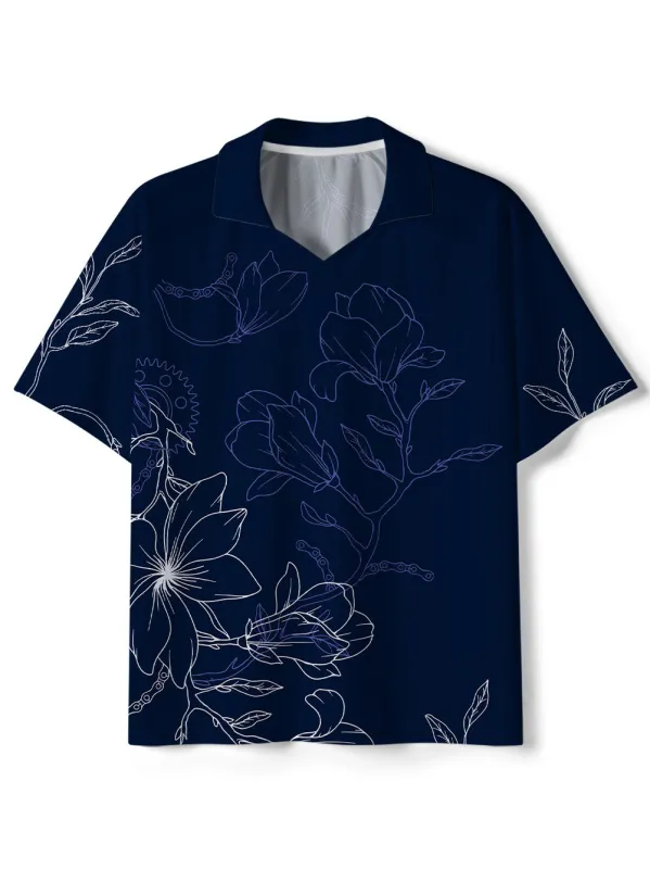 Orionride Gear Hibiscus Flower Collar Mesh Jersey sold by Orionride