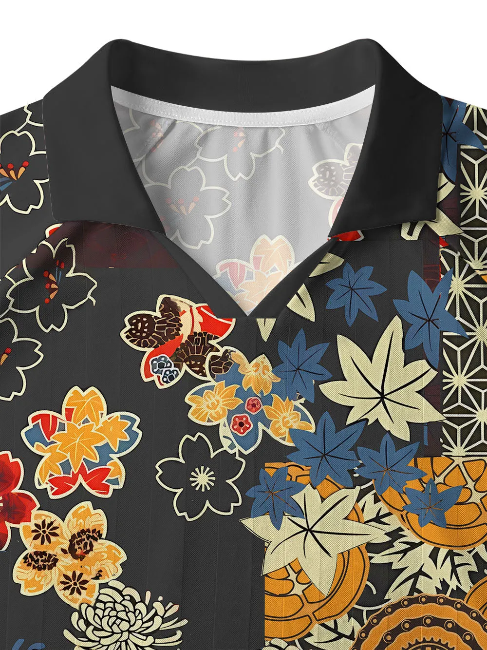 Orionride Unique Gear Flower Collar Mesh Jersey sold by Orionride product image thumbnail 3