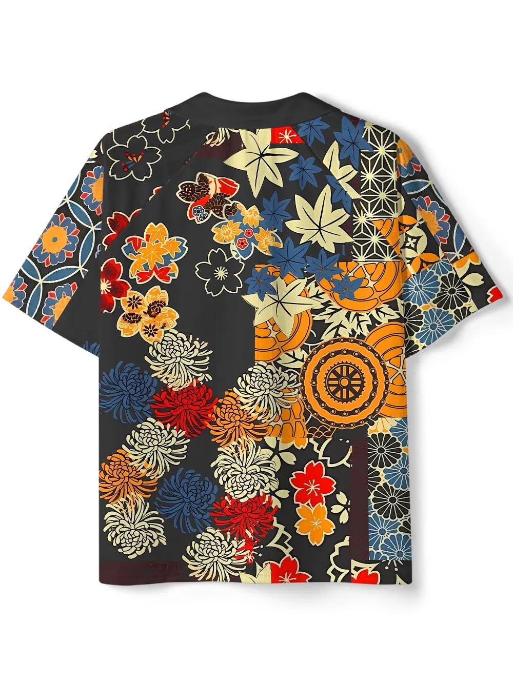 Orionride Unique Gear Flower Collar Mesh Jersey sold by Orionride product image thumbnail 2