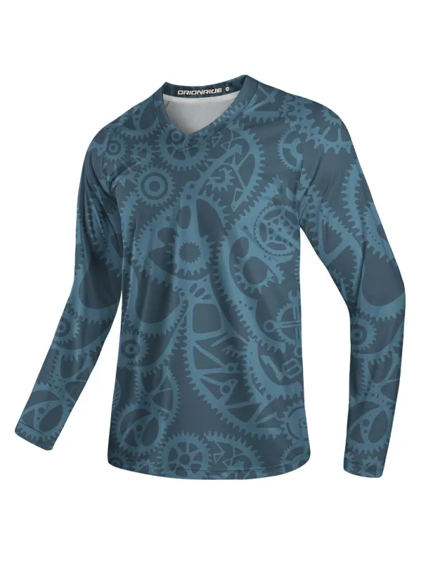 Orionride Gear Diversification Long Sleeve Downhill Jersey sold by Orionride