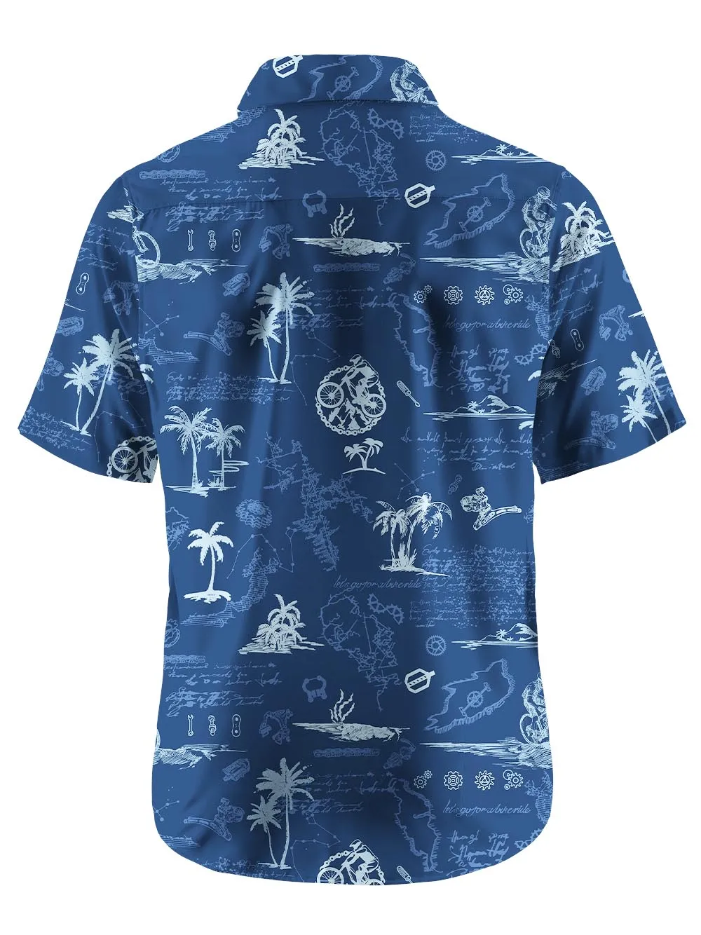 Orionride Island Relaxation Zipper Pockets Ultra Lightweight Short Sleeves Gravel Shirt sold by Orionride product image thumbnail 5