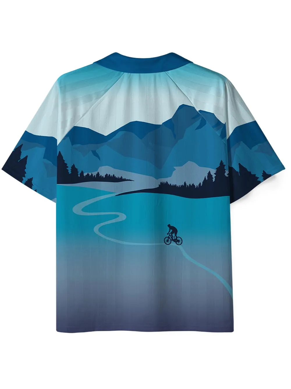 Orionride Mountain Biking Collar Mesh Jersey sold by Orionride product image thumbnail 2