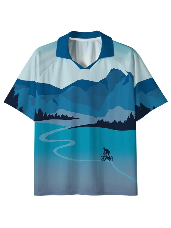 Orionride Mountain Biking Collar Mesh Jersey sold by Orionride