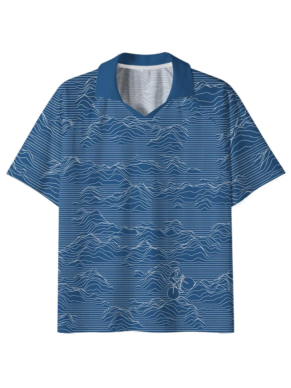 Orionride Cycling Travels Collar Mesh Jersey sold by Orionride