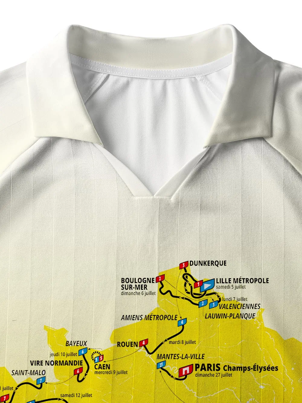 Orionride Race Route Collar Mesh Jersey sold by Orionride product image thumbnail 3