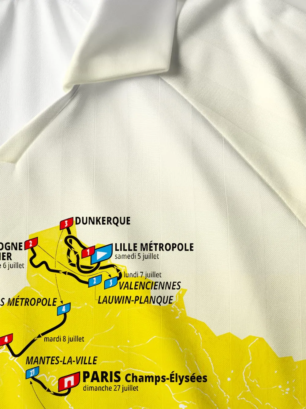 Orionride Race Route Collar Mesh Jersey sold by Orionride product image thumbnail 4