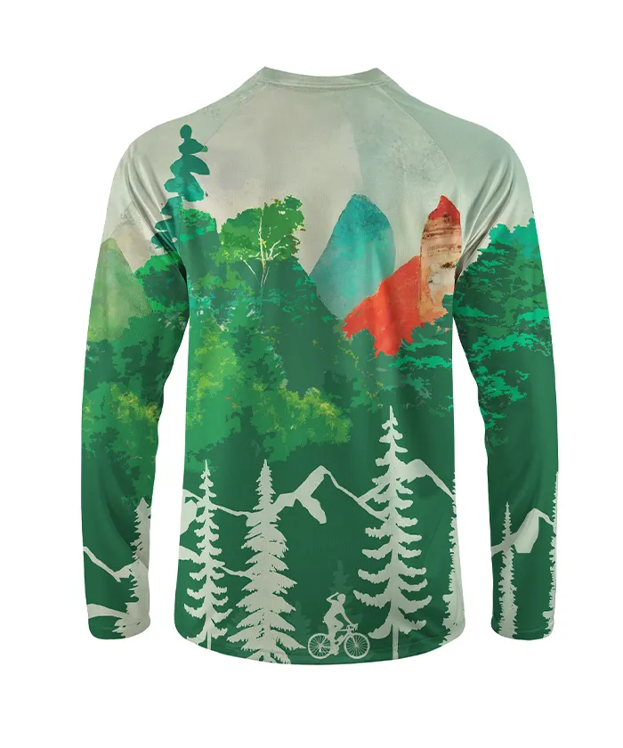 Orionride Wonderful Journey Long Sleeve Downhill Jersey sold by Orionride product image thumbnail 3