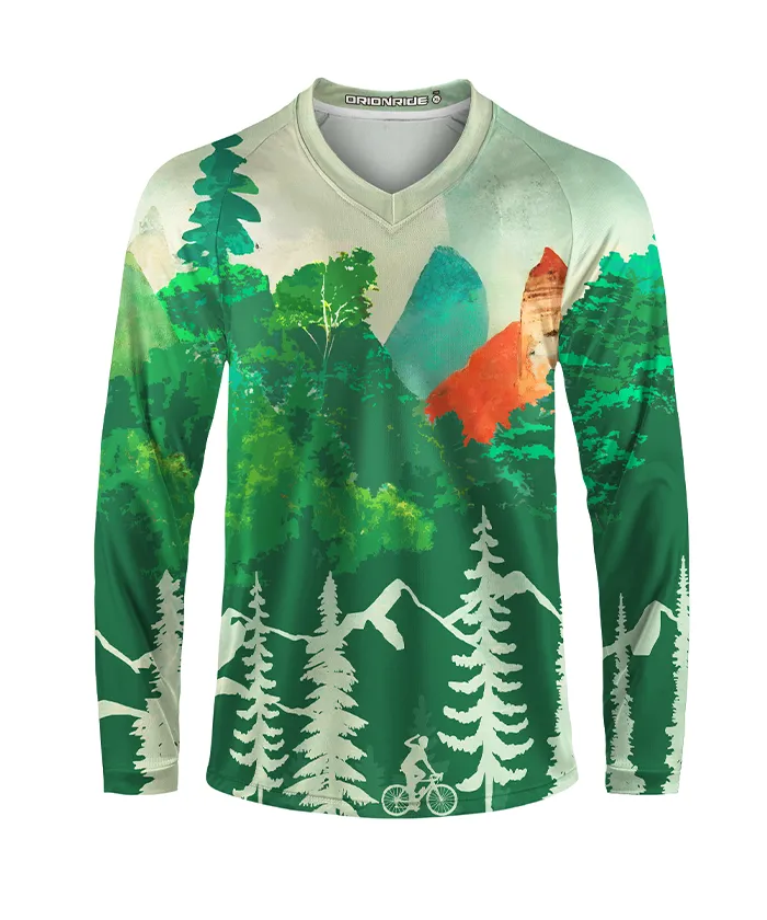 Orionride Wonderful Journey Long Sleeve Downhill Jersey sold by Orionride product image thumbnail 2