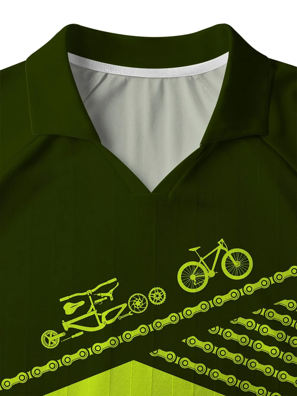 Orionride Letter Stitching Bicycle Collar Mesh Jersey sold by Orionride product image thumbnail 3