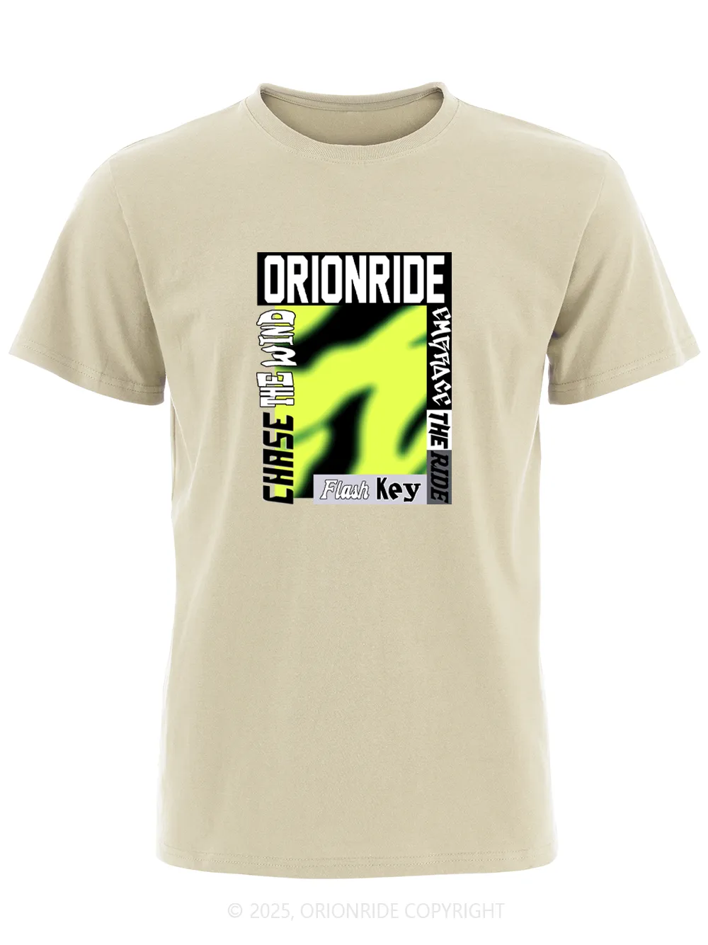Orionride Embrace The Ride Short Sleeves Bike T-Shirt sold by Orionride product image thumbnail 2