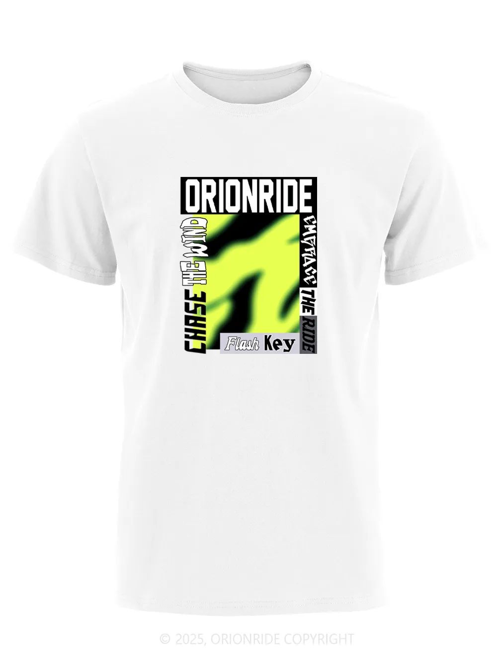 Orionride Embrace The Ride Short Sleeves Bike T-Shirt sold by Orionride product image thumbnail 4