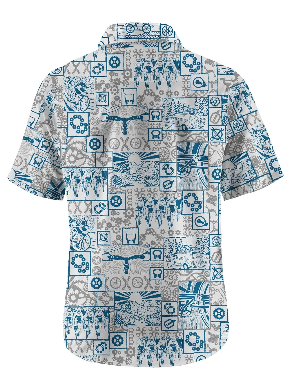 Orionride Wild Cycling Zipper Pockets Ultra Lightweight Short Sleeves Gravel Shirt sold by Orionride product image thumbnail 5