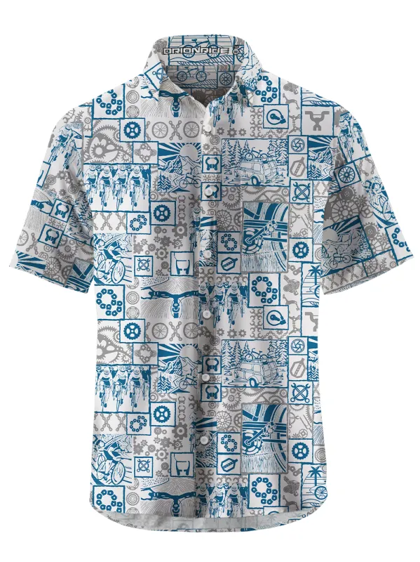 Orionride Wild Cycling Zipper Pockets Ultra Lightweight Short Sleeves Gravel Shirt sold by Orionride