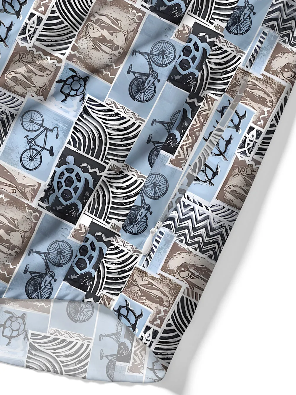 Orionride Ocean Cycling Zipper Pockets Ultra Lightweight Short Sleeves Gravel Shirt sold by Orionride product image thumbnail 5