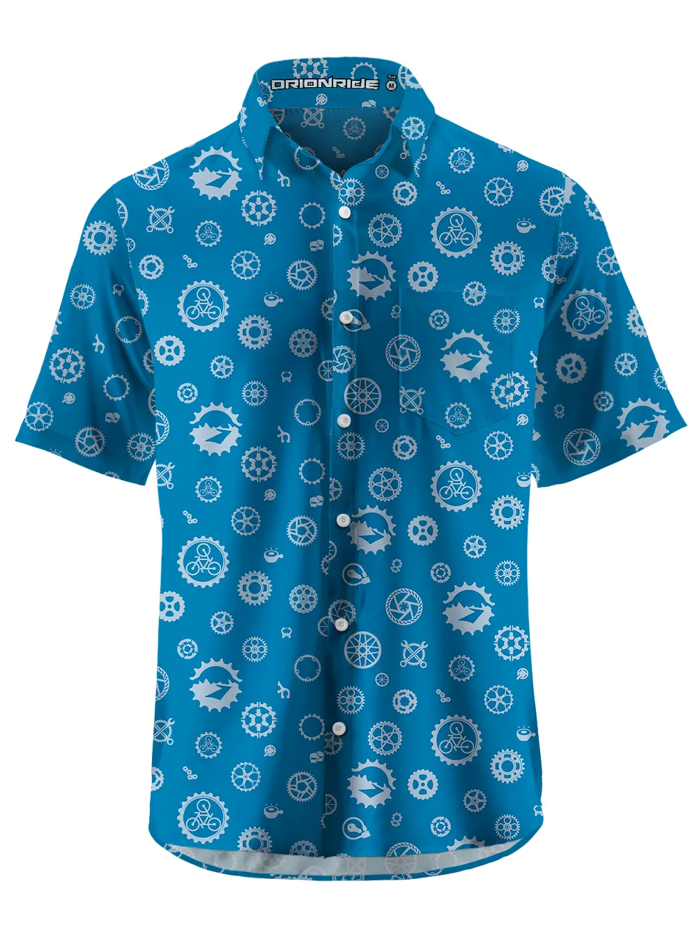 Orionride Gear World Zipper Pockets Ultra Lightweight Short Sleeves Gravel Shirt sold by Orionride