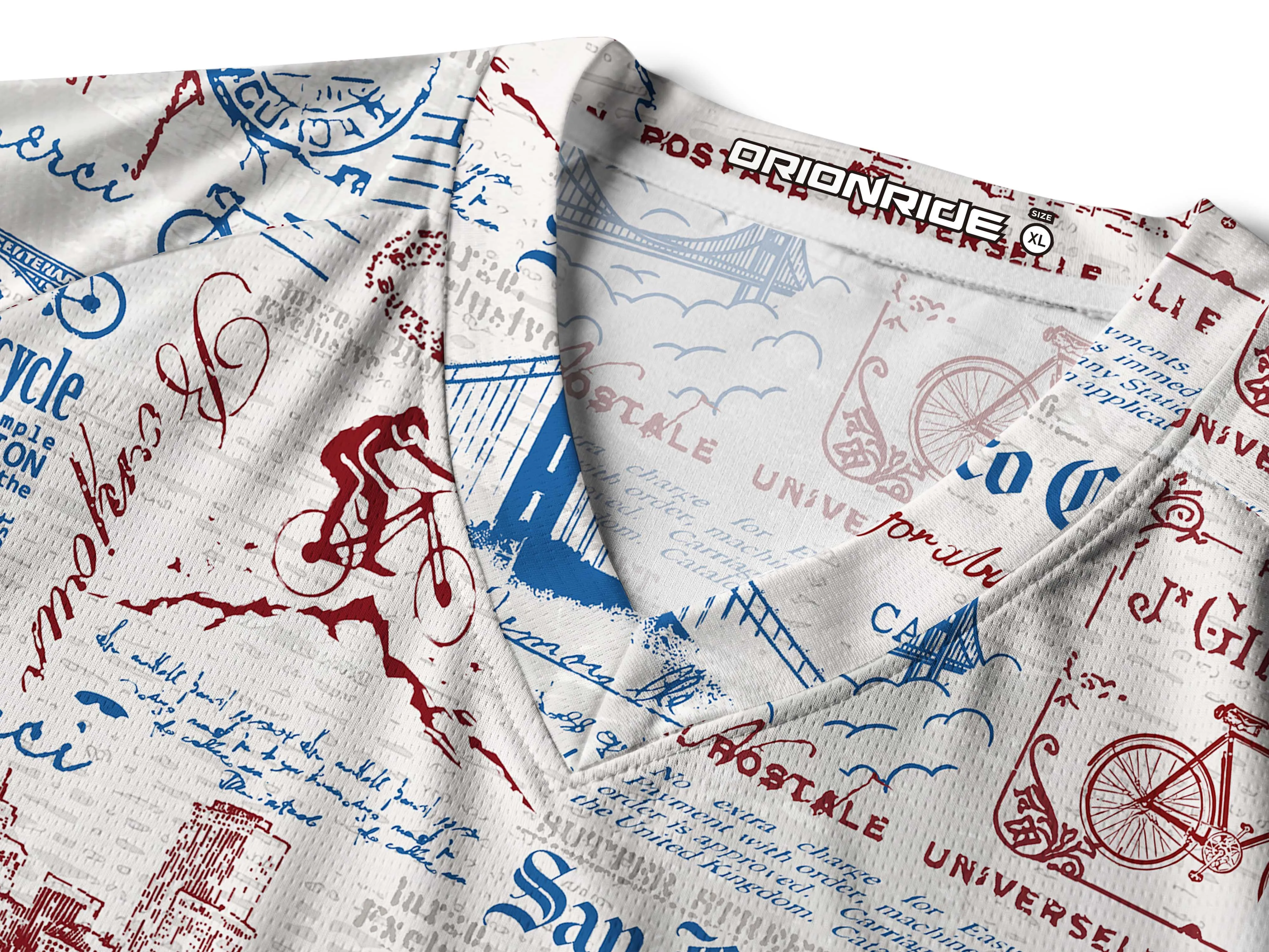 Orionride San Francisco Stories Long Sleeve Downhill Jersey sold by Orionride product image thumbnail 4