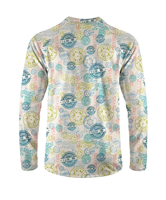 Orionride Color Stamp Long Sleeve Downhill Jersey sold by Orionride product image thumbnail 3