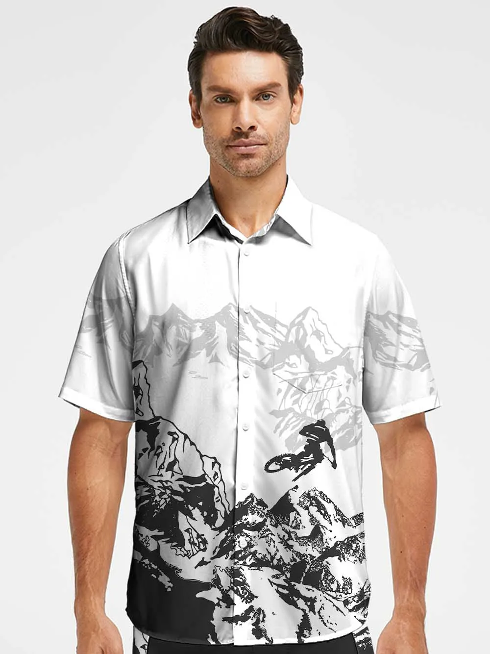 Orionride Hill Racing Zipper Pockets Ultra Lightweight Short Sleeves Gravel Shirt sold by Orionride product image thumbnail 2