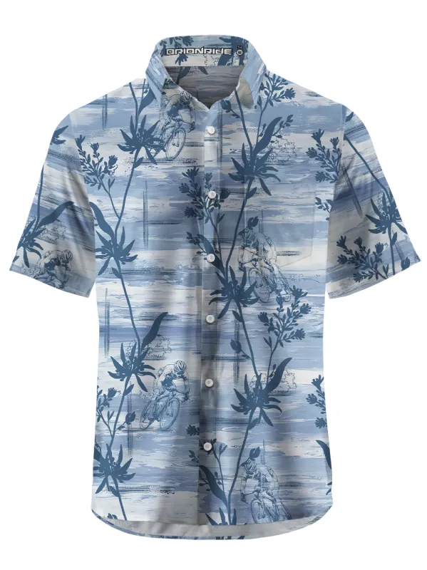 Orionride Bay Adventure Zipper Pockets Ultra Lightweight Short Sleeves Gravel Shirt sold by Orionride