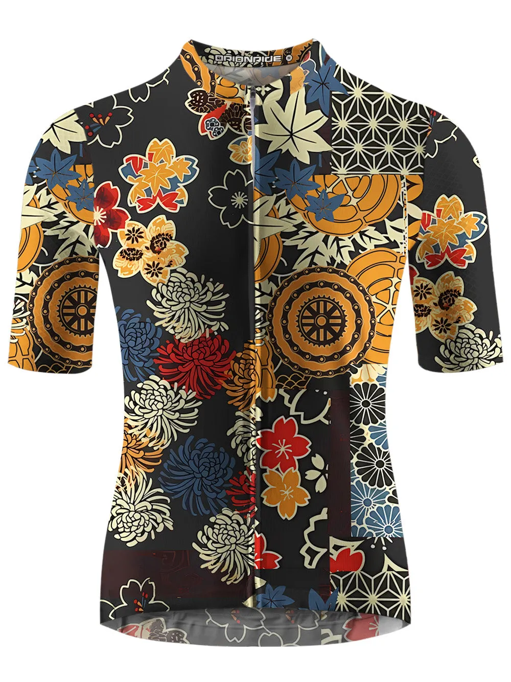 Orionride Unique Gear Flower Short Sleeves Jersey sold by Orionride
