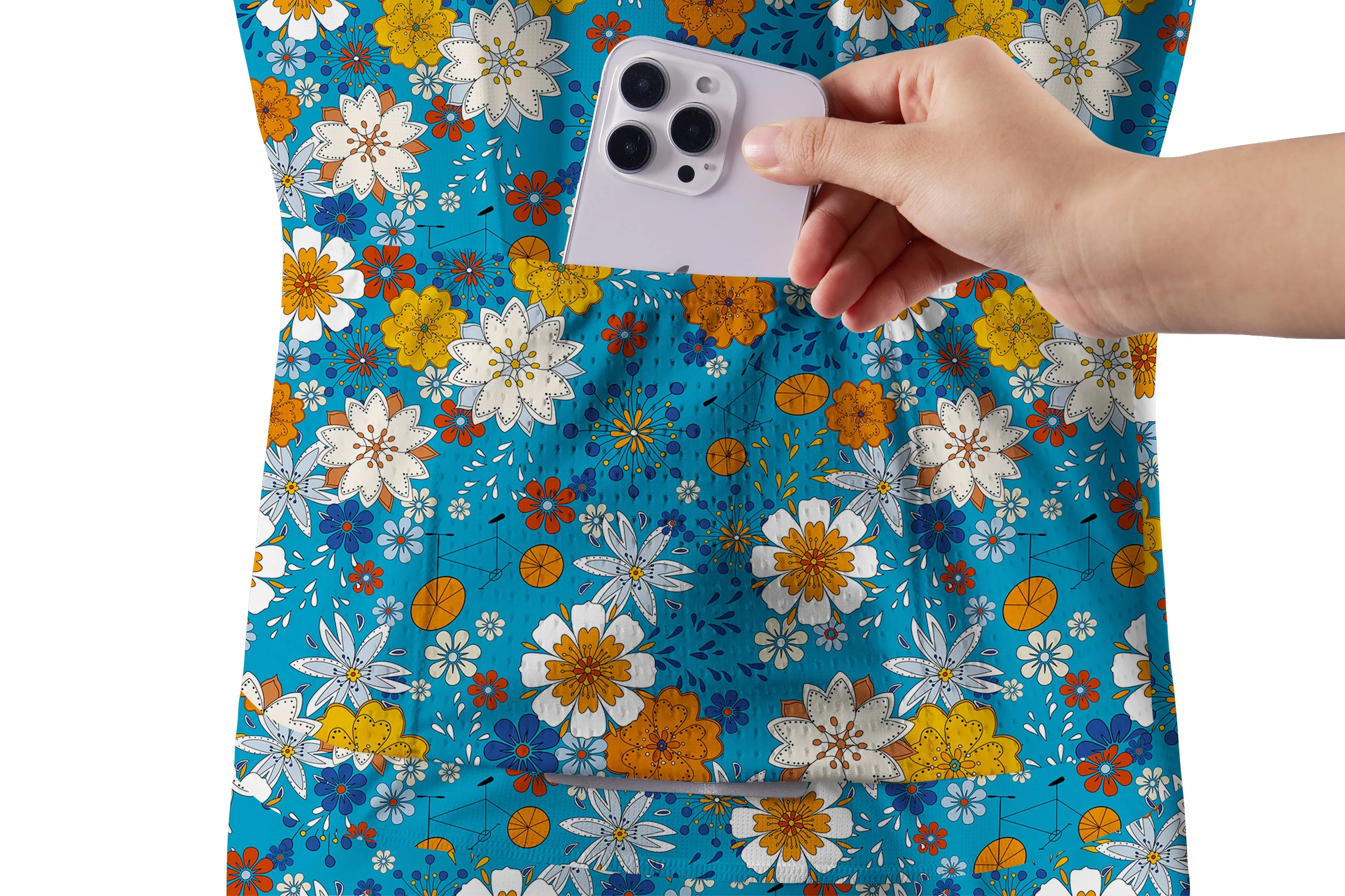 Orionride Fragrant Flowers Short Sleeves Women's Jersey sold by Orionride product image thumbnail 5