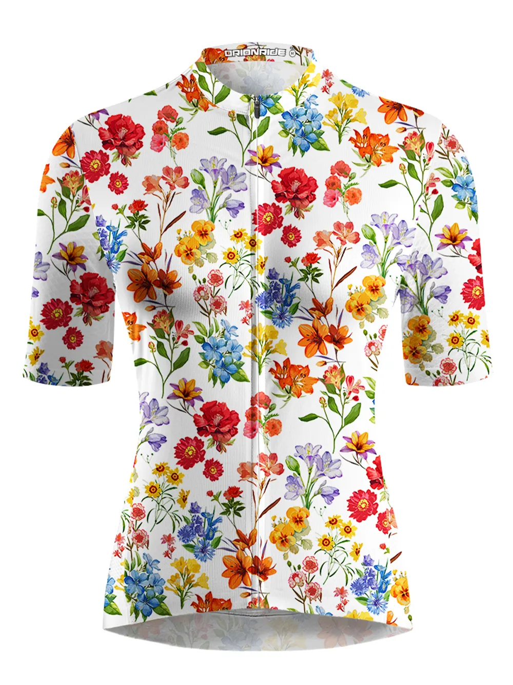 Orionride Sunshine Floral Short Sleeves Women's Jersey sold by Orionride