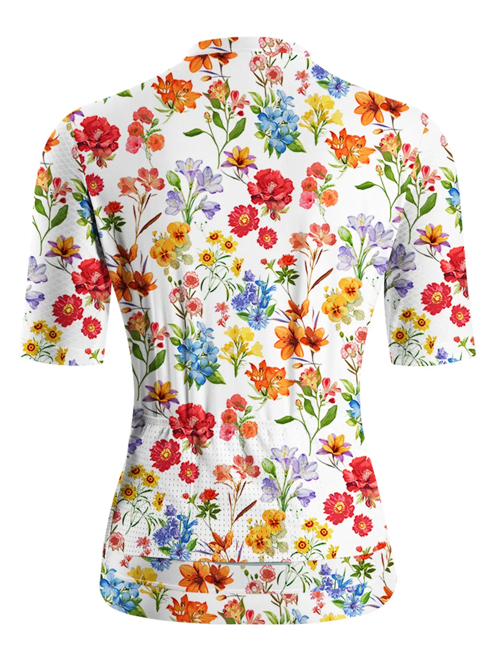 Orionride Sunshine Floral Short Sleeves Women's Jersey sold by Orionride product image thumbnail 3