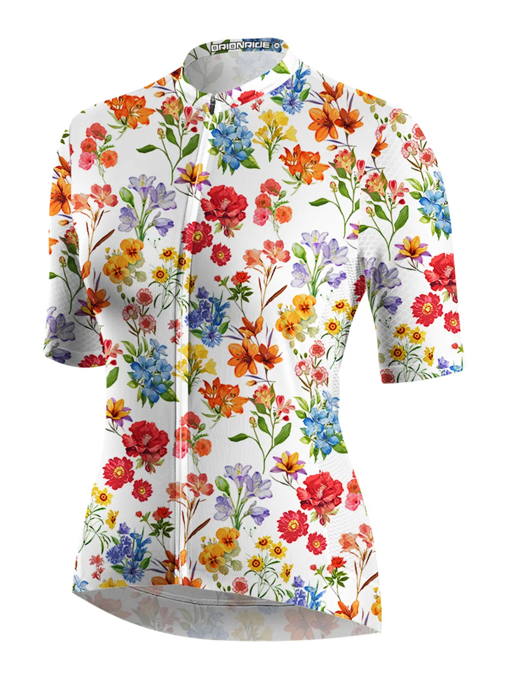 Orionride Sunshine Floral Short Sleeves Women's Jersey sold by Orionride product image thumbnail 2