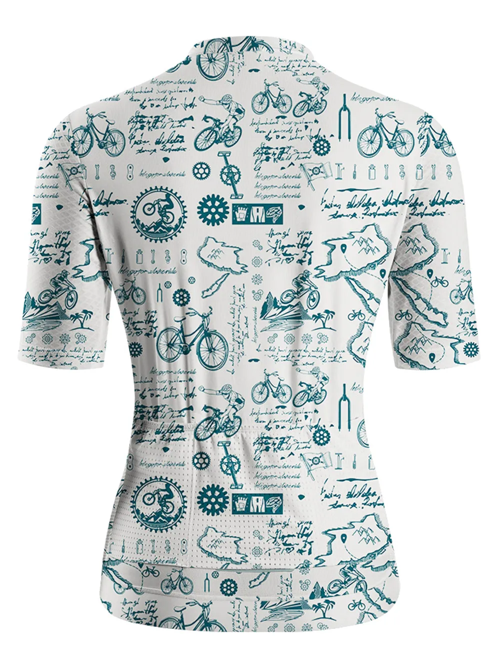 Orionride Cycling Diary Short Sleeves Women's Jersey sold by Orionride product image thumbnail 3
