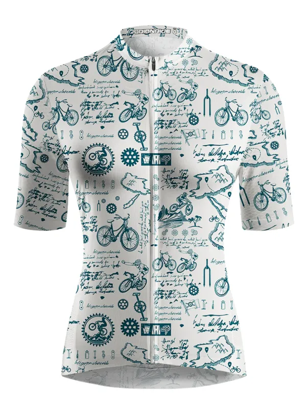 Orionride Cycling Diary Short Sleeves Women's Jersey sold by Orionride