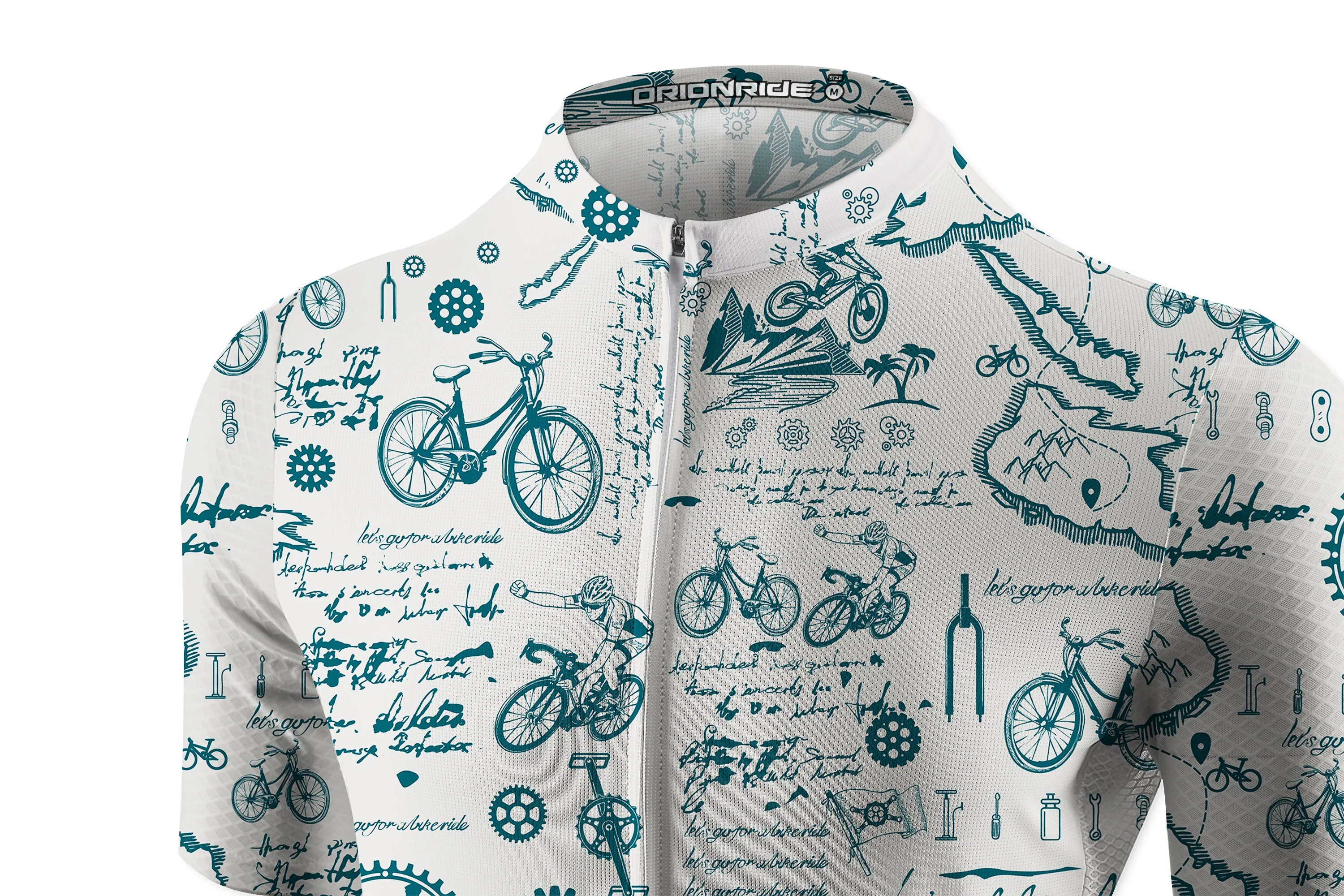 Orionride Cycling Diary Short Sleeves Women's Jersey sold by Orionride product image thumbnail 4