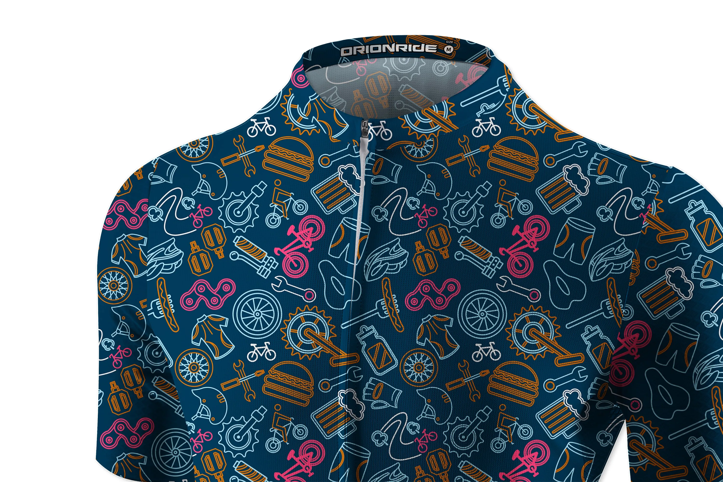 Orionride Short Sleeves Weekend BBQ Cycling Jersey sold by Orionride product image thumbnail 5