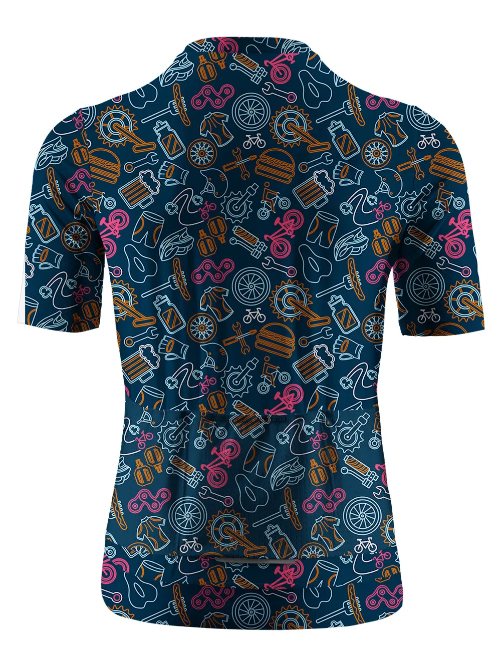 Orionride Short Sleeves Weekend BBQ Cycling Jersey sold by Orionride product image thumbnail 4