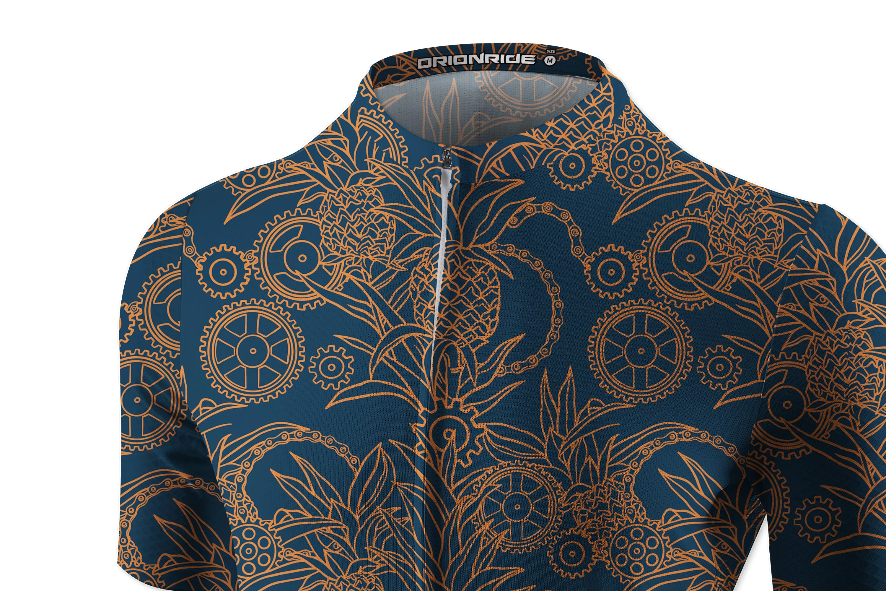 Orionride Short Sleeves Pineapple Isle Cycling Jersey sold by Orionride product image thumbnail 4