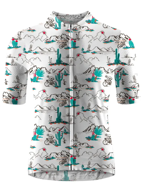 Orionride Short Sleeves Cactus Hill Cycling Jersey sold by Orionride