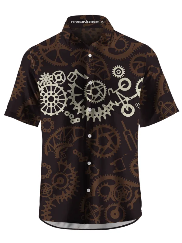 Orionride Gear Combination Zipper Pockets Ultra Lightweight Short Sleeves Gravel Shirt sold by Orionride