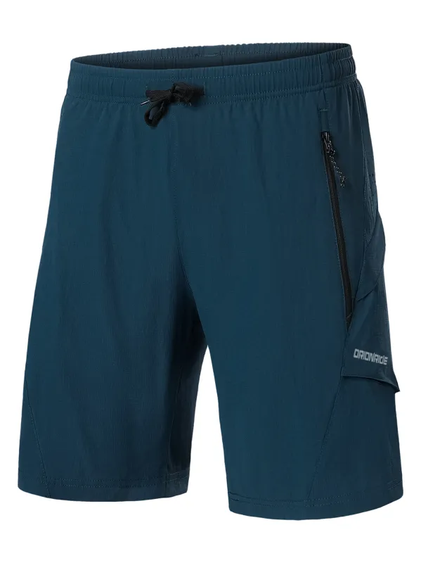 Orionride 2-in-1 Padded Bike Shorts Loose Fit Water-Resistant Bottle Green sold by Orionride