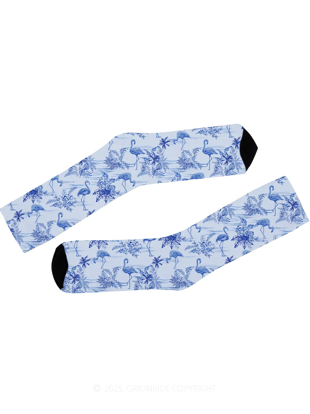 Orionride Blue Flamingo Cycling Socks sold by Orionride product image thumbnail 3