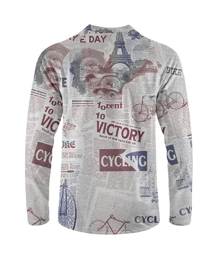 Orionride Ride To Victory Long Sleeve Downhill Jersey sold by Orionride product image thumbnail 3