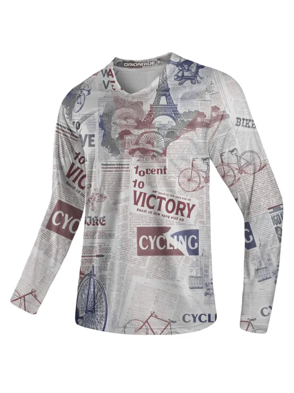 Orionride Ride To Victory Long Sleeve Downhill Jersey sold by Orionride