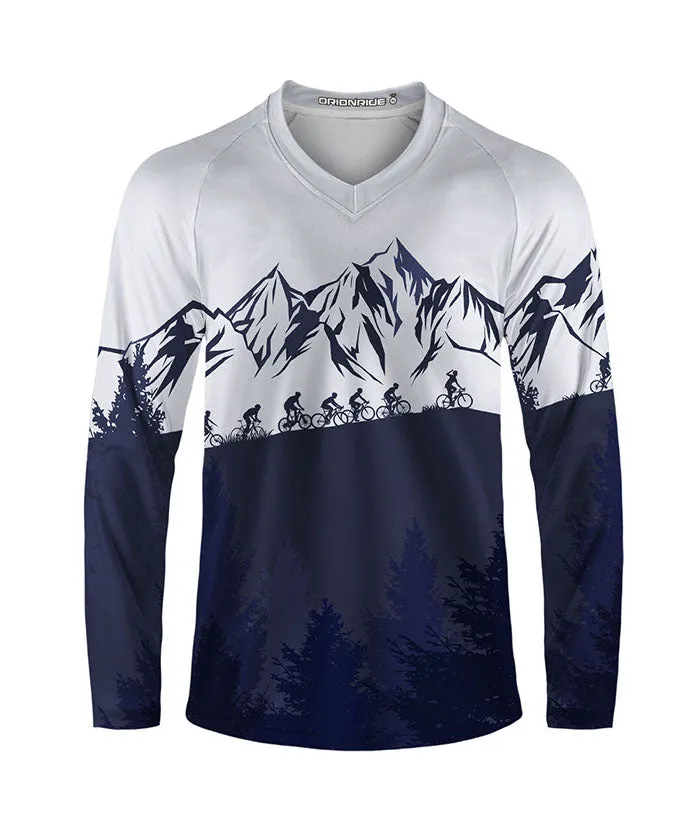 Orionride Riding In Groups Long Sleeve Downhill Jersey sold by Orionride product image thumbnail 2