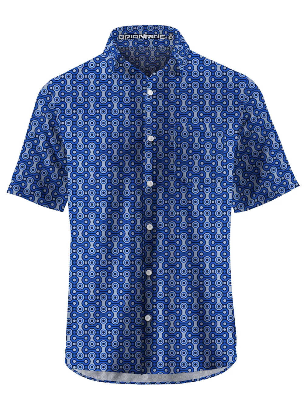 Orionride Regular Chain Zipper Pockets Ultra Lightweight Short Sleeves Gravel Shirt sold by Orionride