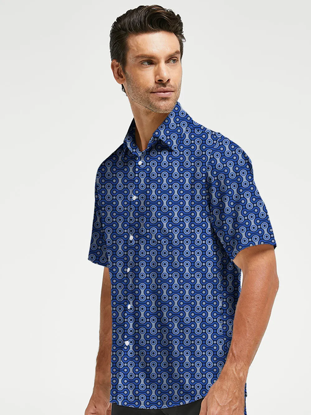 Orionride Regular Chain Zipper Pockets Ultra Lightweight Short Sleeves Gravel Shirt sold by Orionride product image thumbnail 2