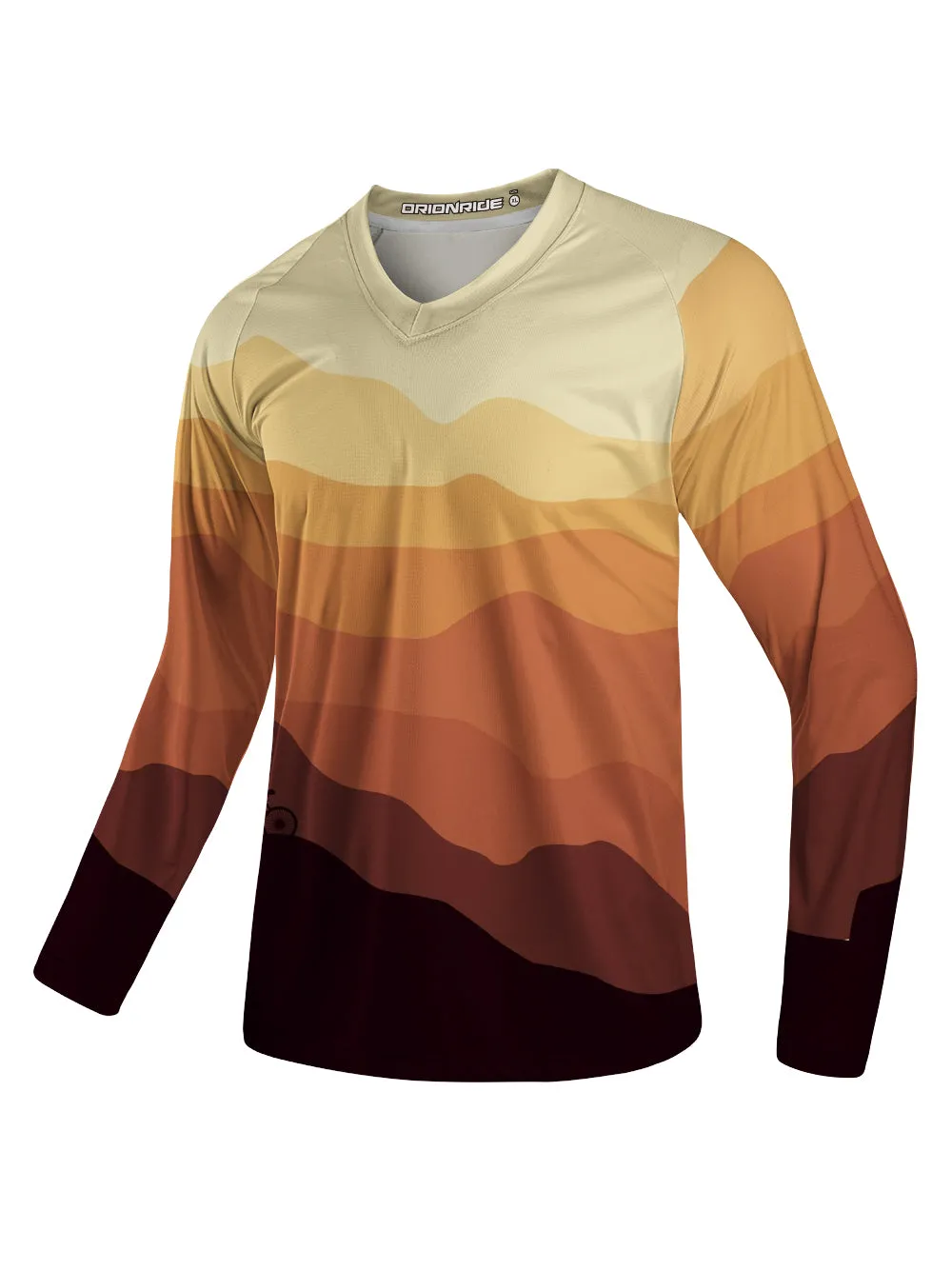Orionride Free Sunset Long Sleeve Downhill Jersey sold by Orionride product image thumbnail 2