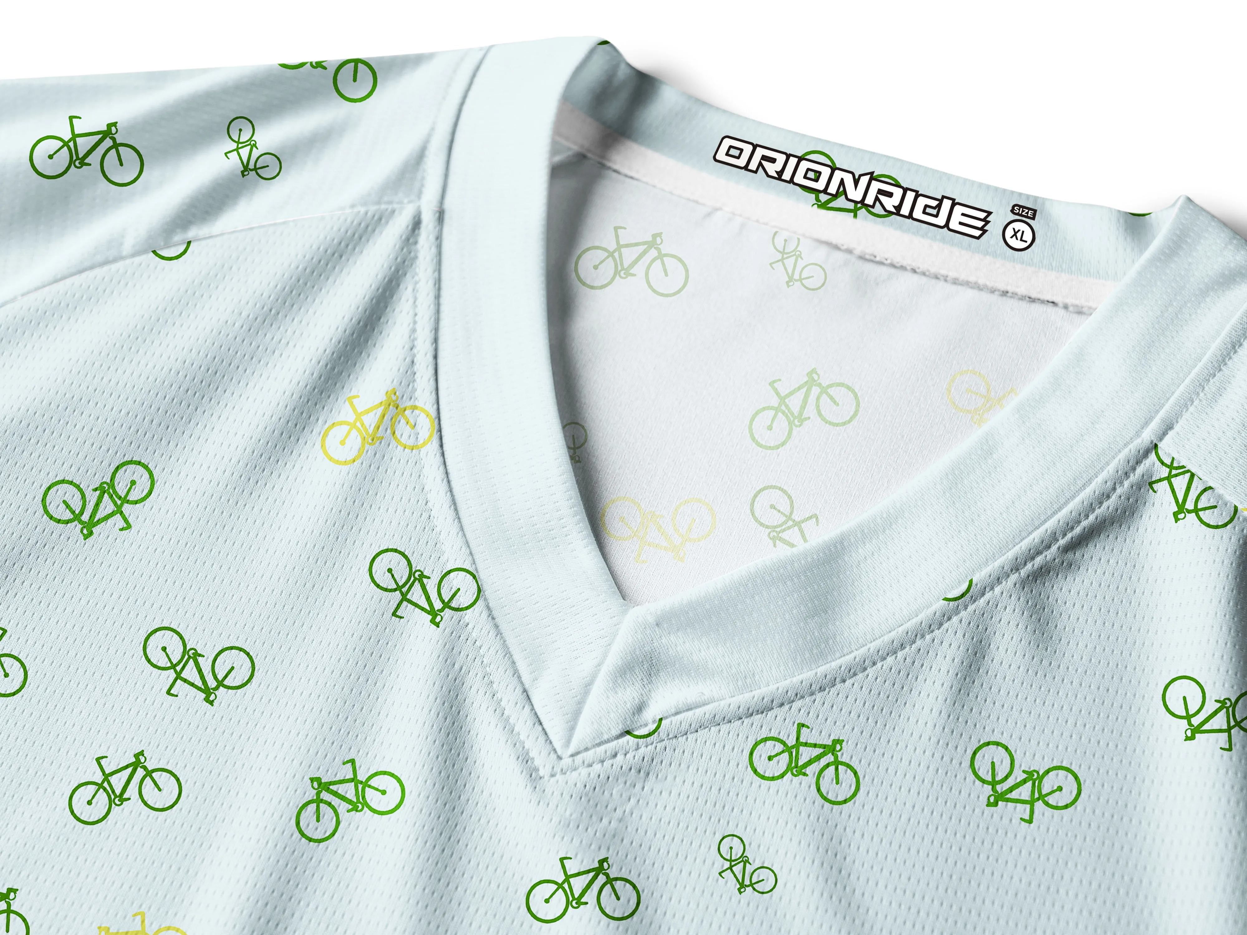 Orionride Bicycle Tree Art Long Sleeve Downhill Jersey sold by Orionride product image thumbnail 4