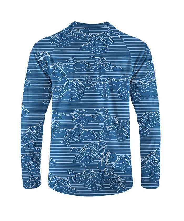 Orionride Cycling Travels Long Sleeve Downhill Jersey sold by Orionride product image thumbnail 3