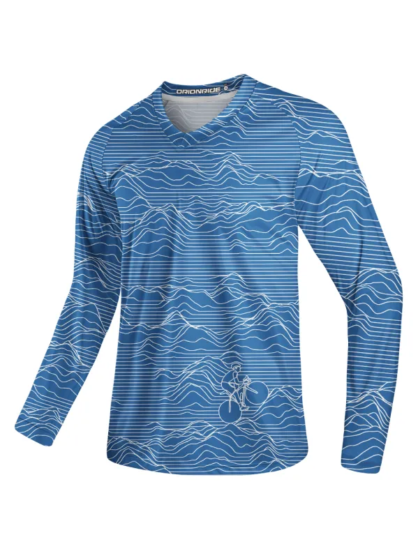Orionride Cycling Travels Long Sleeve Downhill Jersey sold by Orionride