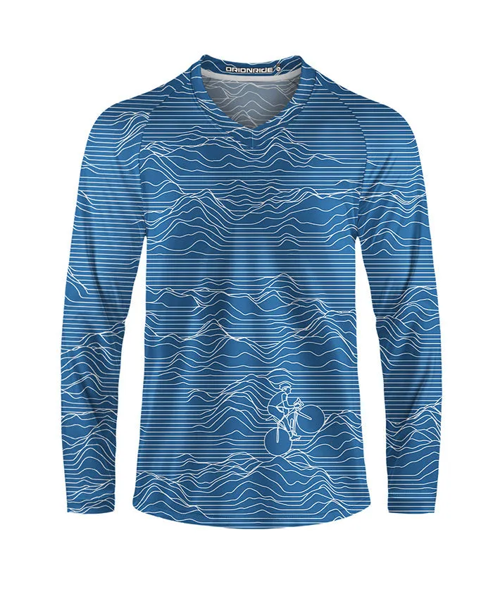 Orionride Cycling Travels Long Sleeve Downhill Jersey sold by Orionride product image thumbnail 2