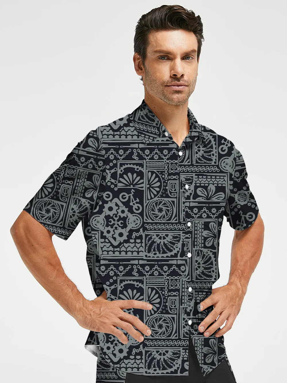 Orionride Parts House Zipper Pockets Ultra Lightweight Short Sleeves Gravel Shirt sold by Orionride product image thumbnail 2